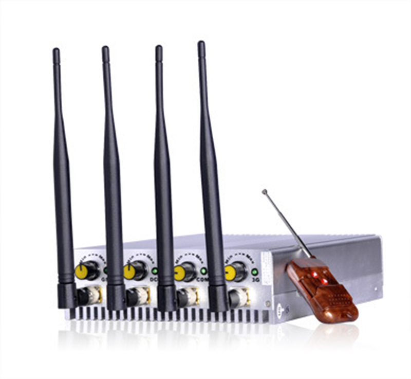 Car remote control jammer blocker - 50M Jamming Range Wifi Device Blocker With Power Adjustable Function