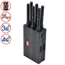 6 Bands Handheld Cell Phone Signal Jammer 3G 4G LTE  Frequency Blocker
