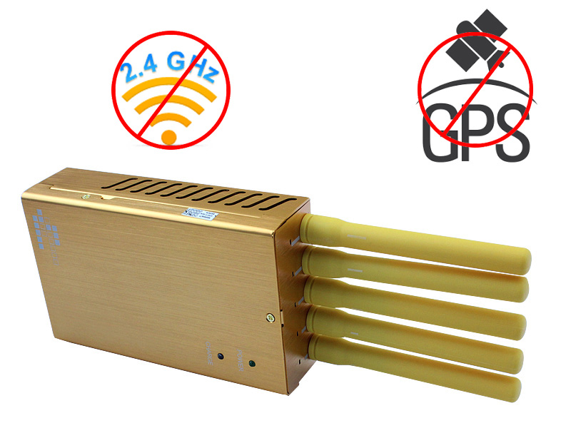 Gsm gps jammer on animal , Portable Golden GPS Jammer for Wholesale,include WIFI,Cell Phone Jamming