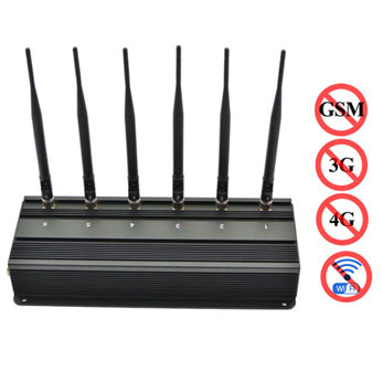 High Quality GSM 3G 4G Signal Blocker WiFi Jammer E0601