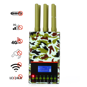 Anti jammer device , Portable GSM Jammer Cool Cell Phone Blocker WiFi GPS Lojack Jamming