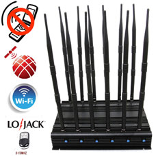 rf powerful cell jammer blocker