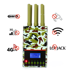 military camouflage gsm phone jammers